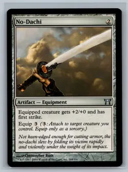 Magic MTG Champions of Kamigawa No-Dachi #264/306 TCG CCG - Image 1