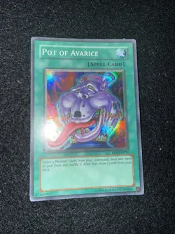 Yugioh Pot of Avarice EEN-EN037 Unlimited Super Rare Holo - Image 3