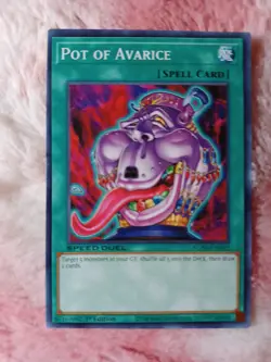 Yu-Gi-Oh! Pot of Avarice #SGX4-END12 Speed Duel GX: Midterm Destruction 1st Ed - Image 1