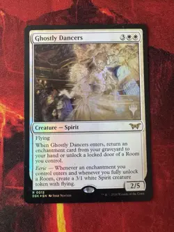 MTG - Ghostly Dancers - DSK - 0013 - Foil - Image 1