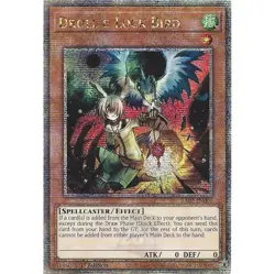 Yugioh Droll & Lock Bird RA02-EN006 Quarter Century Secret Rare 1st Edition - Image 1