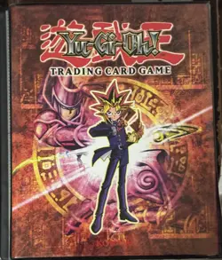 Yu-Gi-Oh Vintage Trading Card Holder Binder 1996 No Cards NOS - Image 1