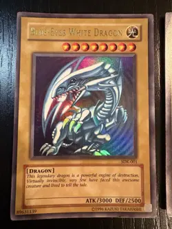 Yu-Gi-Oh! 3-Card Lot Blue-Eyes SDK-001, Dark Magician SDY-006, Red Eyes SDJ-001 - Image 2