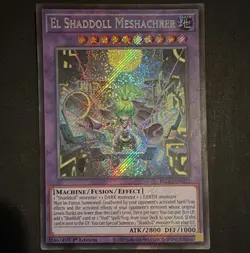 Yu-Gi-Oh! Battles of Legend: Glorious Gallery El Shaddoll Meshachrer Secret Rare - Image 1