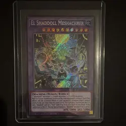 Yu-Gi-Oh! Battles of Legend: Glorious Gallery El Shaddoll Meshachrer Secret Rare - Image 5
