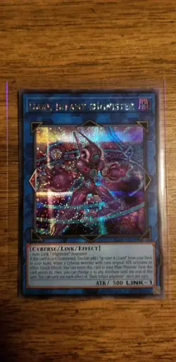 YUGIOH DARK INFANT @IGNISTER ASIA ENGLISH EDITION ALIN-AE109 SECRET RARE - Image 1