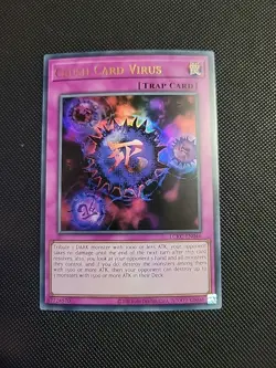 Crush Card Virus (Version 2) - LCKC-EN046 - Ultra Rare - Unlimited Edition x1 - - Image 1