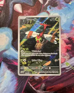 Yanma 183/182 - Pokemon TCG Destined Rivals - Illustration Rare - Image 1