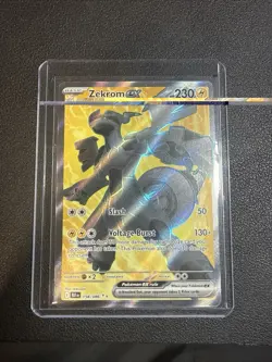 Pokemon TCG Zekrom EX 158/086 Full Art Ultra Rare SV: Black Bolt - Image 1