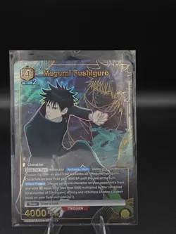 Megumi Fushiguro - Union Arena TCG - UEX02BT/JJK-3-007 SR* - NM- Jujutsu Kaisen - Image 1