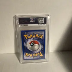 PSA 8 Blaine's Moltres 1/132 Holo Pokemon 2000 Gym Heroes Unlimited - Image 2
