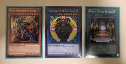 YUGIOH 3x Set/ Magician of Black Chaos/ Ultras and Secret Rare/ Near MINT/NM - Image 1