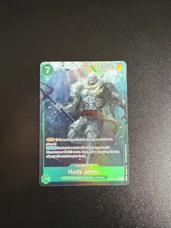 One Piece TCG: Wings of the Captain - Hody Jones - OP06-035 SR Alt Art Fast Ship - Image 1