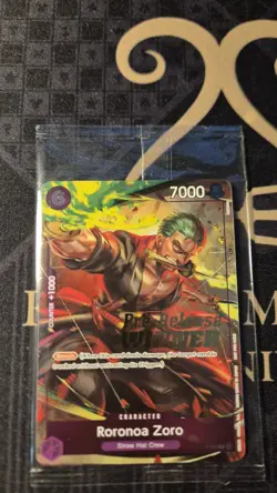 Roronoa Zoro | P-045 SEALED WINNERS PROMO | One Piece OPTCG English - Image 2