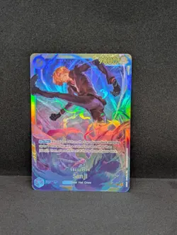 One Piece TCG Sanji SEC OP06-119 Secret Rare English NM - Image 1
