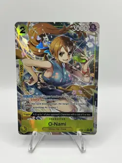 One Piece CCG Nami OP06-101 Alt Art - English - NM - Image 1