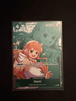 Nami (Winner Pack 2026 Vol. 2) P-102 One Piece Promotion Cards Foil - Image 1