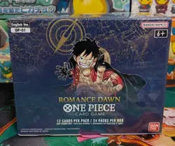 Romance Dawn OP-01 Booster Box Sealed - English White Bottom Op01 ONE PIECE TCG - Image 1
