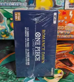 Romance Dawn OP-01 Booster Box Sealed - English White Bottom Op01 ONE PIECE TCG - Image 4