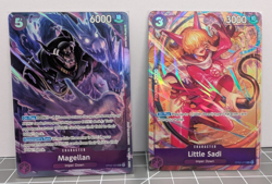 One Piece TCG Magellan / Little Sadi Alt Art Lot of Trading Cards - Image 2