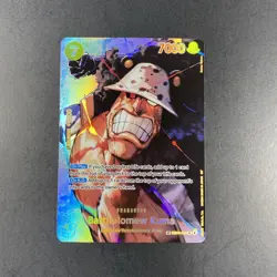 One Piece TCG - Bartholomew Kuma SP (EB04-054) R Foil - The Time of Battle - Image 1