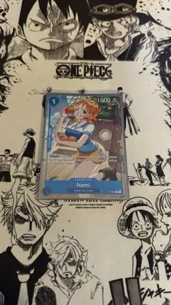One Piece TCG - Nami - P-053 The Best Vol. 1 - PRB-01 Alternate Art - Image 1