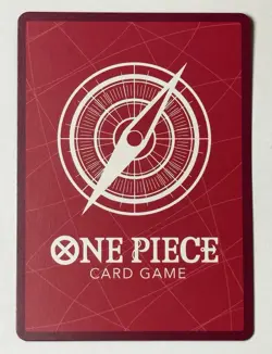 One Piece Learn Together Promo Monkey D. Luffy Red Foil Leader Card English - Image 2
