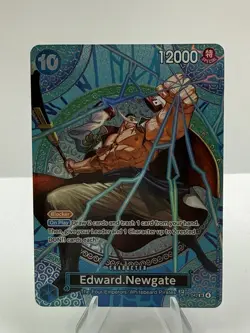 ONE PIECE OP-15 Adventure on KAMI's Island OP13-042 SP Edward Newgate Pack GM - Image 2