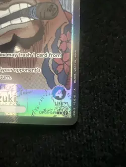 One Piece Sakazuki OP05-041 L Leader Alt Art Awakening of the New Era English NM - Image 5