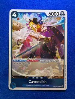 One Piece CCG - Cavendish OP10-045 Royal Blood Foil - Image 1