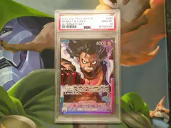 Monkey.D.Luffy OP11-040 Alt Art Leader PSA 10 Gem Mint One Piece TCG Japanese - Image 1