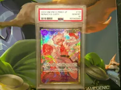 One Piece Card Game Monkey D. Luffy PRB01 JP #119 Holo Japanese PSA 10 - Image 1