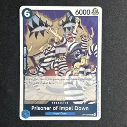 Prisoner of Impel Down OP16-042 R The Time of Battle Foil English One Piece MINT - Image 1