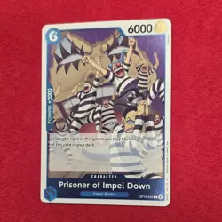 Bandai One Piece CCG Prisoner of Impel Down OP16-042 Rare Character 6000 6c - Image 1
