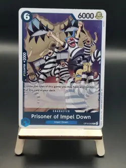 Prisoner of Impel Down - OP16-042 - One Piece OP-16: The Time to Battle - Image 1