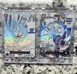 Bandai One Piece Card Game Lightning Dragon Boeuf Burst Lot 2 EN Foil Alt Art - Image 1