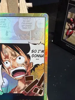 One Piece CCG Don!! Foil Card Luffy Ring That Golden Bell Gold - Image 5