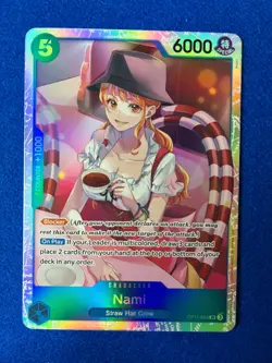 One Piece CCG - Nami OP11-054 (ORIGINAL PRINT, FOIL) - Image 1