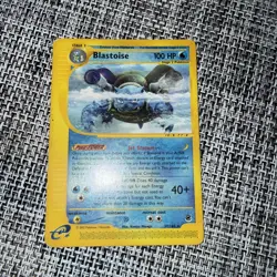 Pokemon TCG - Blastoise - 37/165 - Expedition - Non Holo - Image 1