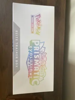 Pokemon TCG Prismatic Evolutions Elite Trainer Box. Brand new and Sealed. - Image 4