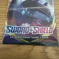 Pokemon Sword and Shield Base Booster Pack TCG 10 Cards Factory Sealed - Image 2