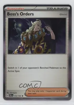 Boss's Orders Pokemon SV02: Paldea Evolved #172 - Image 1