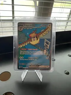 Pidgeot ex 225/197 SV03: Obsidian Flames Holo POKEMON NEAR MINT - Image 1