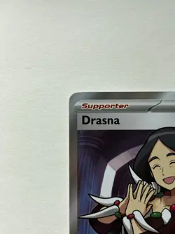 Pokemon TCG Drasna 231/191 Sv08: Surging Sparks Ultra Rare Full Art Trainer Holo - Image 2