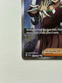 Pokemon TCG Drasna 231/191 Sv08: Surging Sparks Ultra Rare Full Art Trainer Holo - Image 5