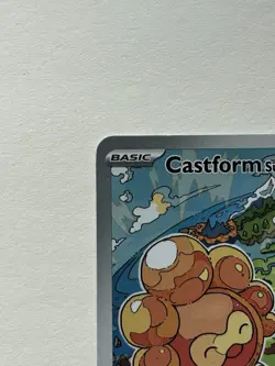 Pokemon Castform Sunny Form 195/191 Sv08 Illustration Rare Holo - Image 2