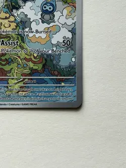 Pokemon Castform Sunny Form 195/191 Sv08 Illustration Rare Holo - Image 4
