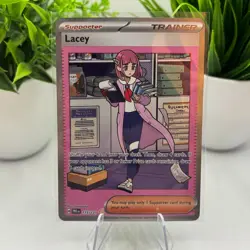 Pokemon TCG Lacey 175/131 Sv: Prismatic Evolutions SIR Holo Full Art (EN) - Image 1
