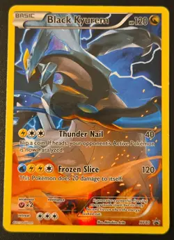 The Pokemon Company Black Kyurem XY80 XY Promo Holo Pokemon TCG English - Image 1