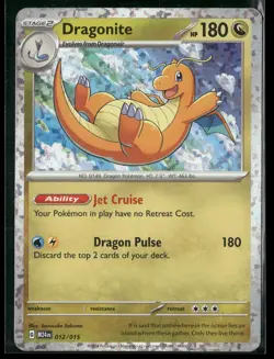 Dragonite 012/015 Holo Promo McDonald's Promos 2024 Pokemon Moderately Played - Image 1